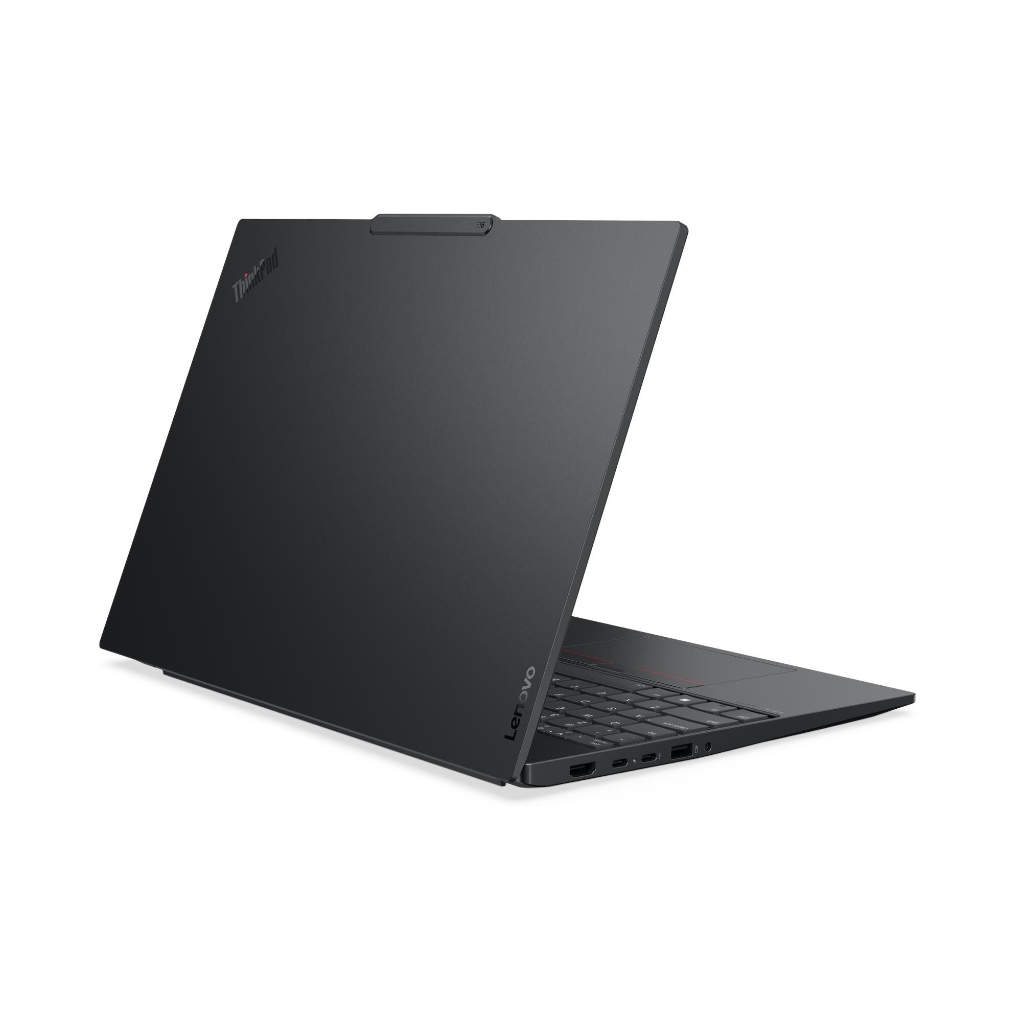 Laptop, Lenovo, ThinkPad E16 Gen 3 Procesor Intel® Core™ 7 240H 24M Cache, 5.20 GHz, 16" WUXGA, 32GB DDR5, 1TB SSD, Intel Graphics, Win 11 Pro, Negru