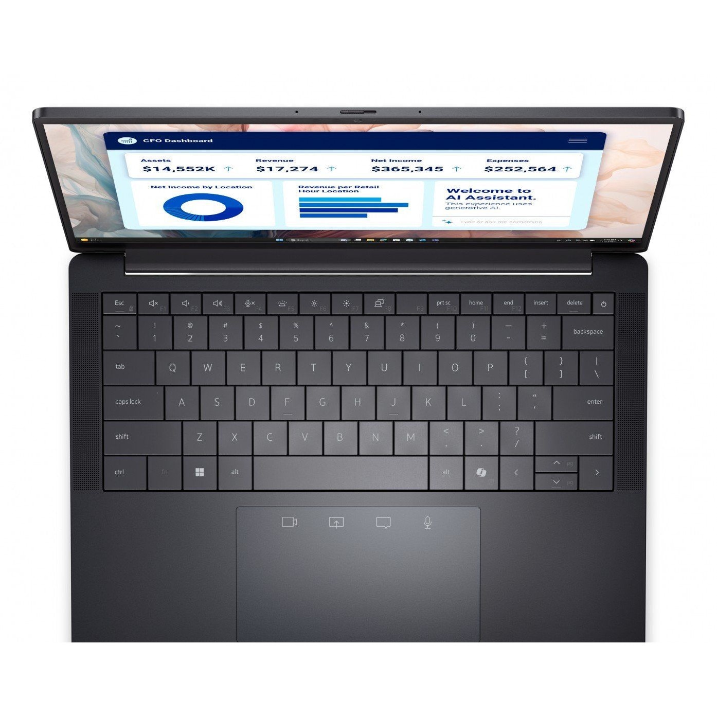 Laptop Dell Pro 13 Premium PA13250, 13.3 inch 1920 x 1200, Intel 266V 8 C / 8 T, 2.2 GHz - 5.0 GHz, 12 MB cache, 16 GB LPDDR5X, 512 GB SSD, Intel Arc Graphics, Windows 11 Pro