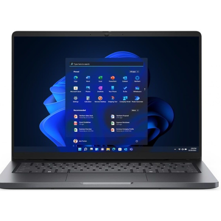 Dell Pro 14 PC14255 laptop, 14 hüvelykes 1920 x 1200, AMD AI 7 350 8 C / 16 T, 2 GHz - 5 GHz, 8 MB 16 MB gyorsítótár, 16 GB DDR5, 1 TB SSD, AMD Radeon 860M, Windows 11 Pro