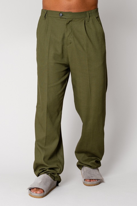 Hosszú nadrág IN 17220 anyagból, Khaki