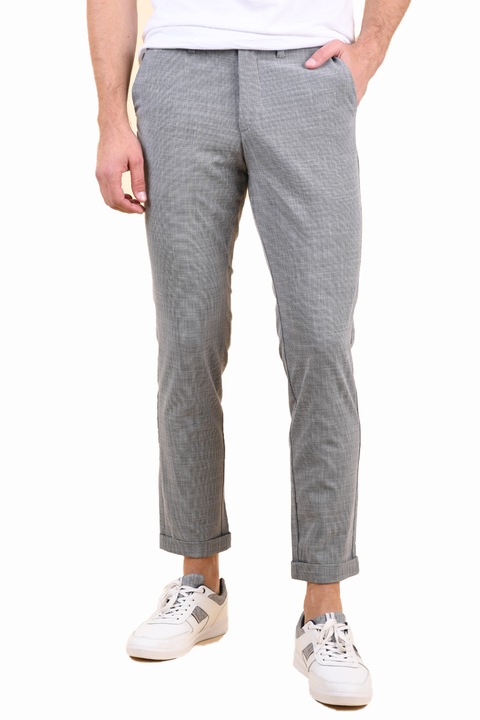Pantaloni barbati Marco Connor, Gri deschis, Jack&Jones, Marimea M