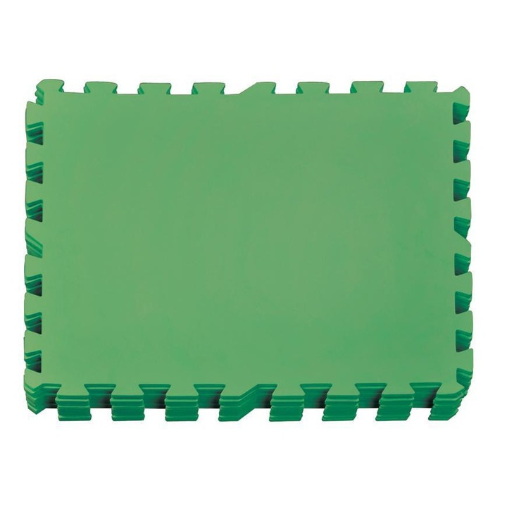 Medence alátét, 500 x 500 x 4 mm, zöld, 4mm, 9 darab / csomag
