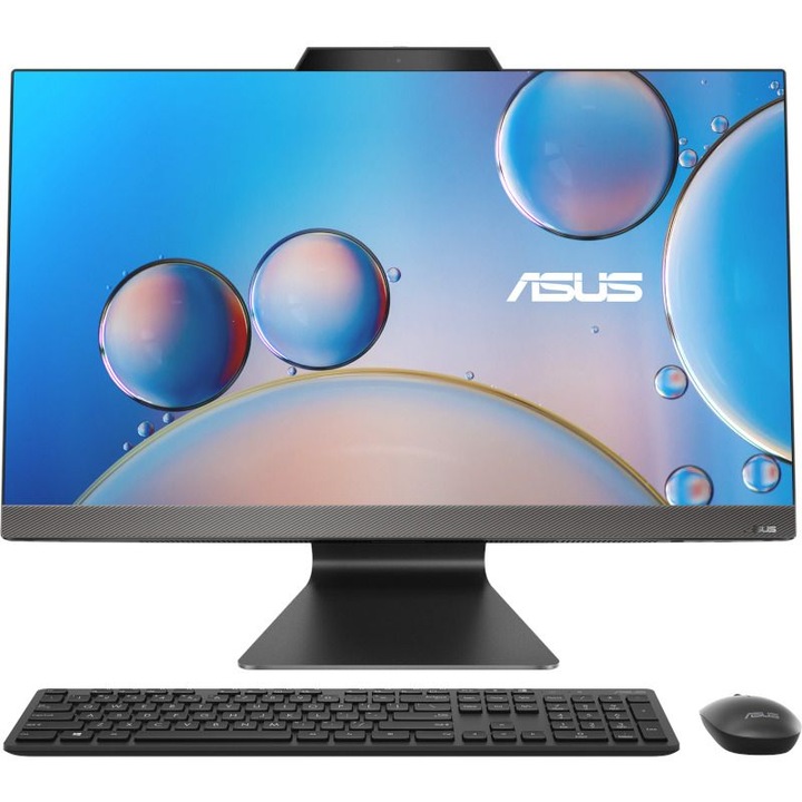 All-In-One Asus M3702 M3702WFAK-BPE030XA, 27 инча 1920 x 1080, AMD Ryzen 3 7320U 4 C / 8 T, 2.4 GHz - 4.1 GHz, 4 MB кеш, 8 GB RAM, 256 GB SSD, AMD Radeon 610M, Windows 11 Pro Education