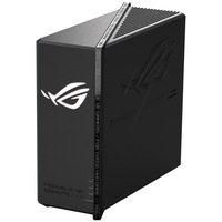 Router Gaming Wireless ASUS ROG STRIX GS-BE18000, BE18000, Tri-Band, Quad-Core 2.0GHz CPU, 256MB/2GB Flash/RAM, 4K-QAM, AFC, 2.5G octa-port, detectare WAN AI, MLO, AiProtection Pro, VPN Fusion, multiple SSIDs, IPTV, MU-MIMO, BeAiProtection Pro, AiMesh