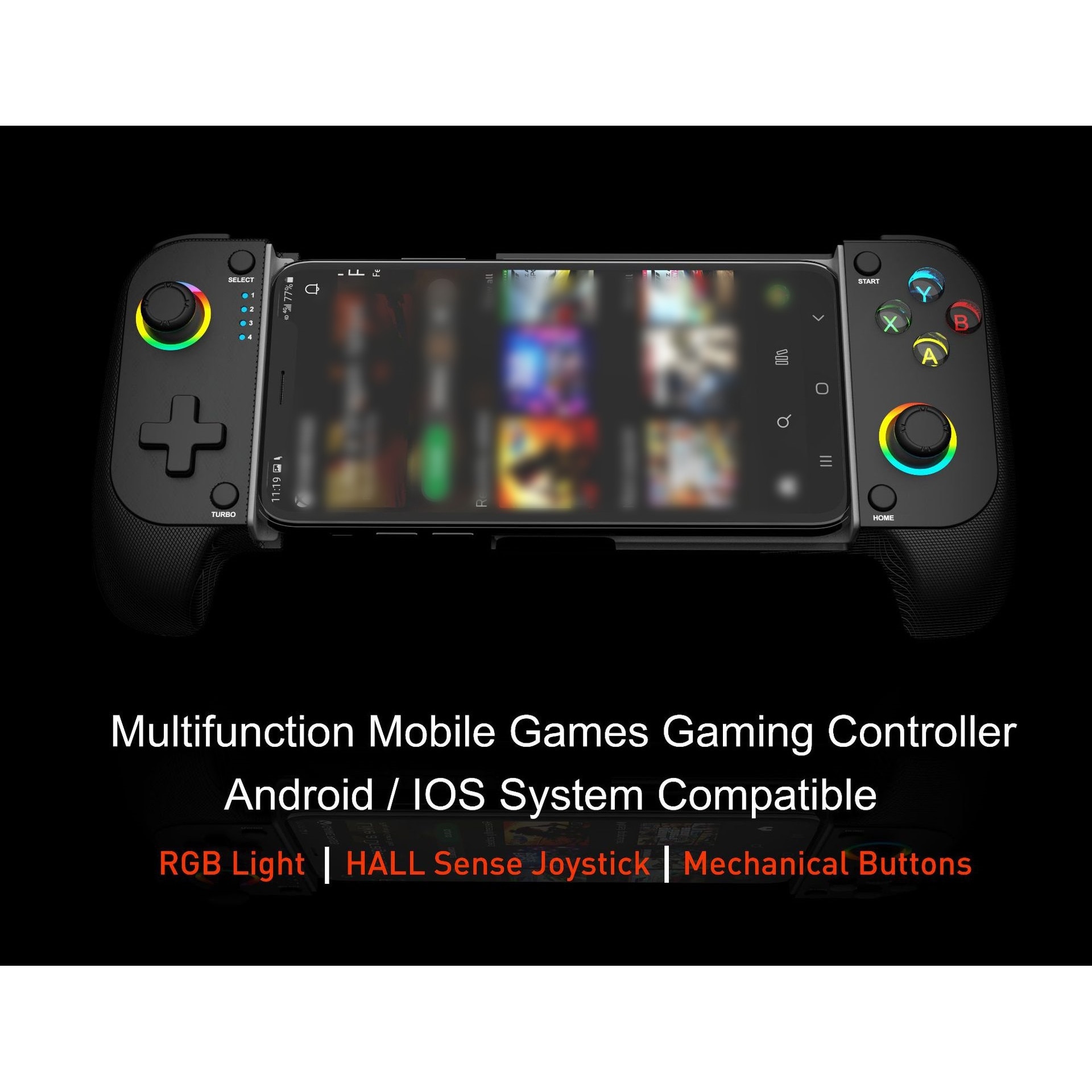 Switch Wireless Gamepad, Bluetooth, pentru Android/IOS/PS3/PS4/PC