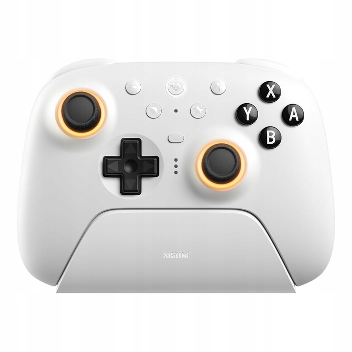 8BitDo Ultimate 2 vezeték nélküli Bluetooth BT játékvezérlő Nintendo Switch 1/2 konzolhoz, PC, fekete