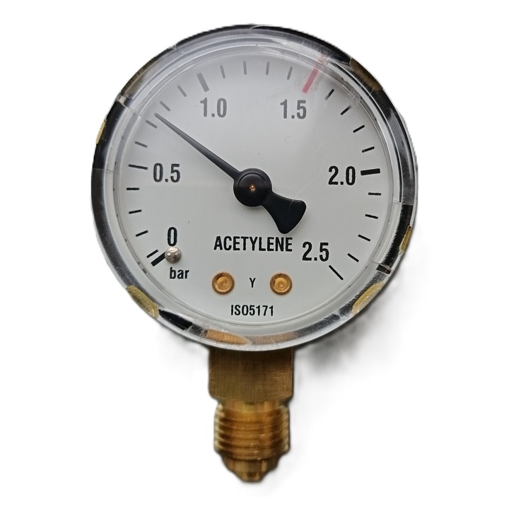 Manometru reductor Ø 50 – acet – 2, 5 bar GCE
