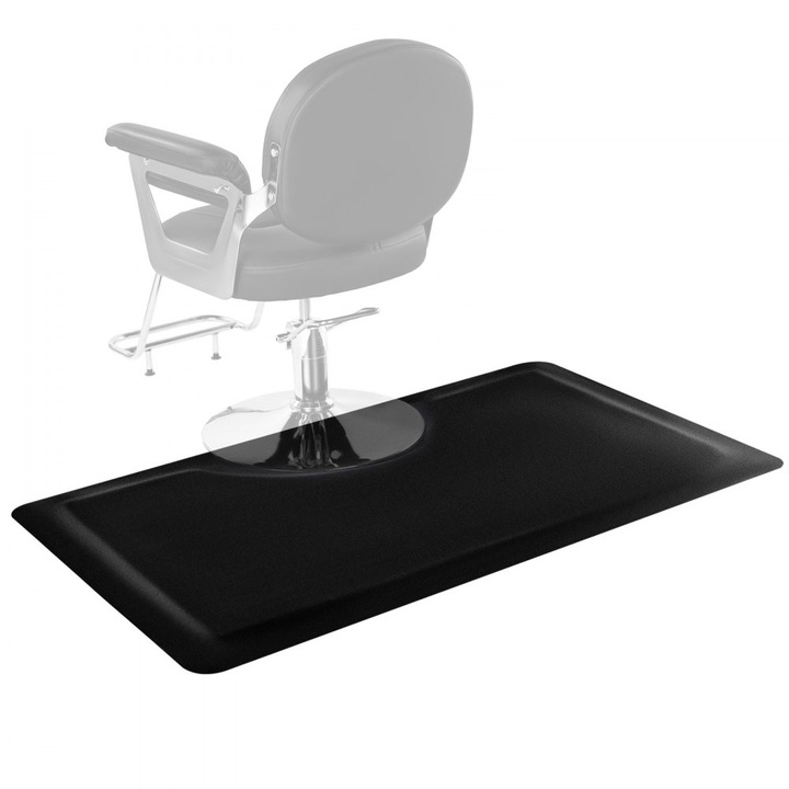Fodrászszőnyeg, Téglalap alakú modell, Méretek 1525 x 910 mm, Vastagság 13 mm