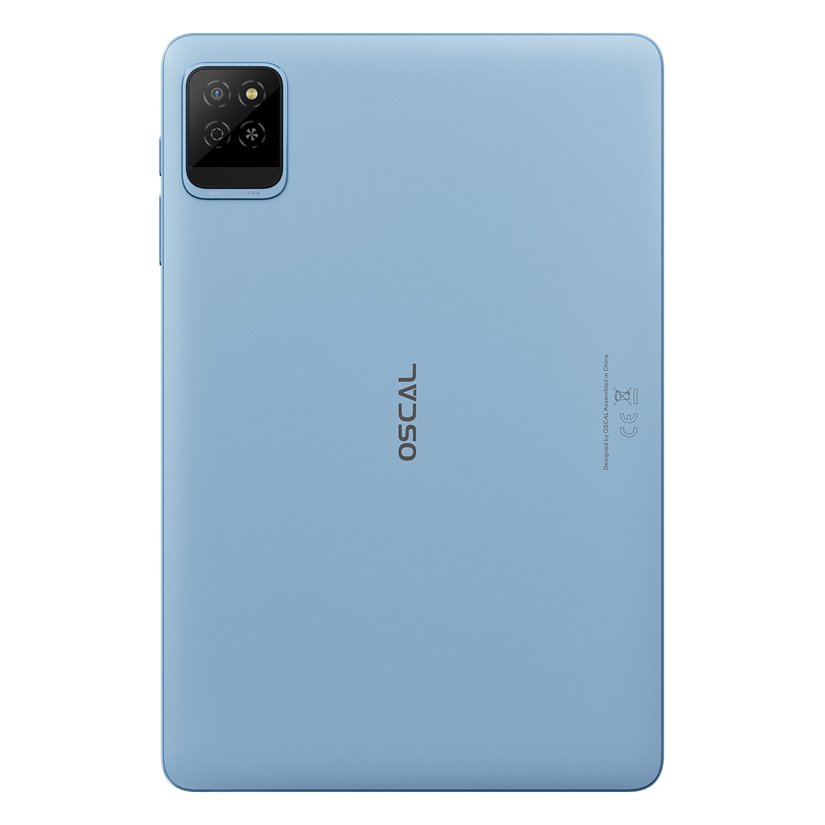 Tableta Oscal Pad 30 WiFi, 10.1 Inch, Android 15 Tablets, 12GB RAM+64GB ROM(2TB Expand), Octa-Core, UMS312 (T310), 2K 800x1280, 8MP+5MP Dual Camera, 6600mAh, 2.4G/5G WiFi, GPS, Albastru