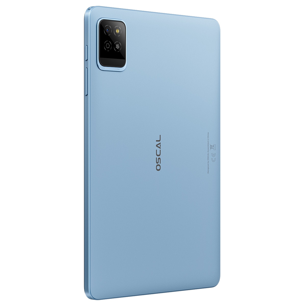 Tableta Oscal Pad 30 WiFi, 10.1 Inch, Android 15 Tablets, 12GB RAM+64GB ROM(2TB Expand), Octa-Core, UMS312 (T310), 2K 800x1280, 8MP+5MP Dual Camera, 6600mAh, 2.4G/5G WiFi, GPS, Albastru
