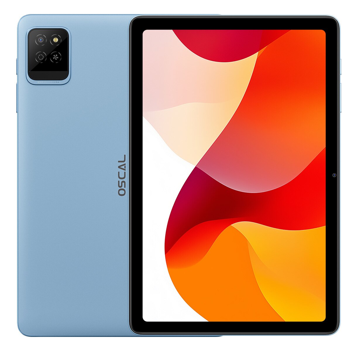 Tableta Oscal Pad 30 WiFi, 10.1 Inch, Android 15 Tablets, 12GB RAM+64GB ROM(2TB Expand), Octa-Core, UMS312 (T310), 2K 800x1280, 8MP+5MP Dual Camera, 6600mAh, 2.4G/5G WiFi, GPS, Albastru