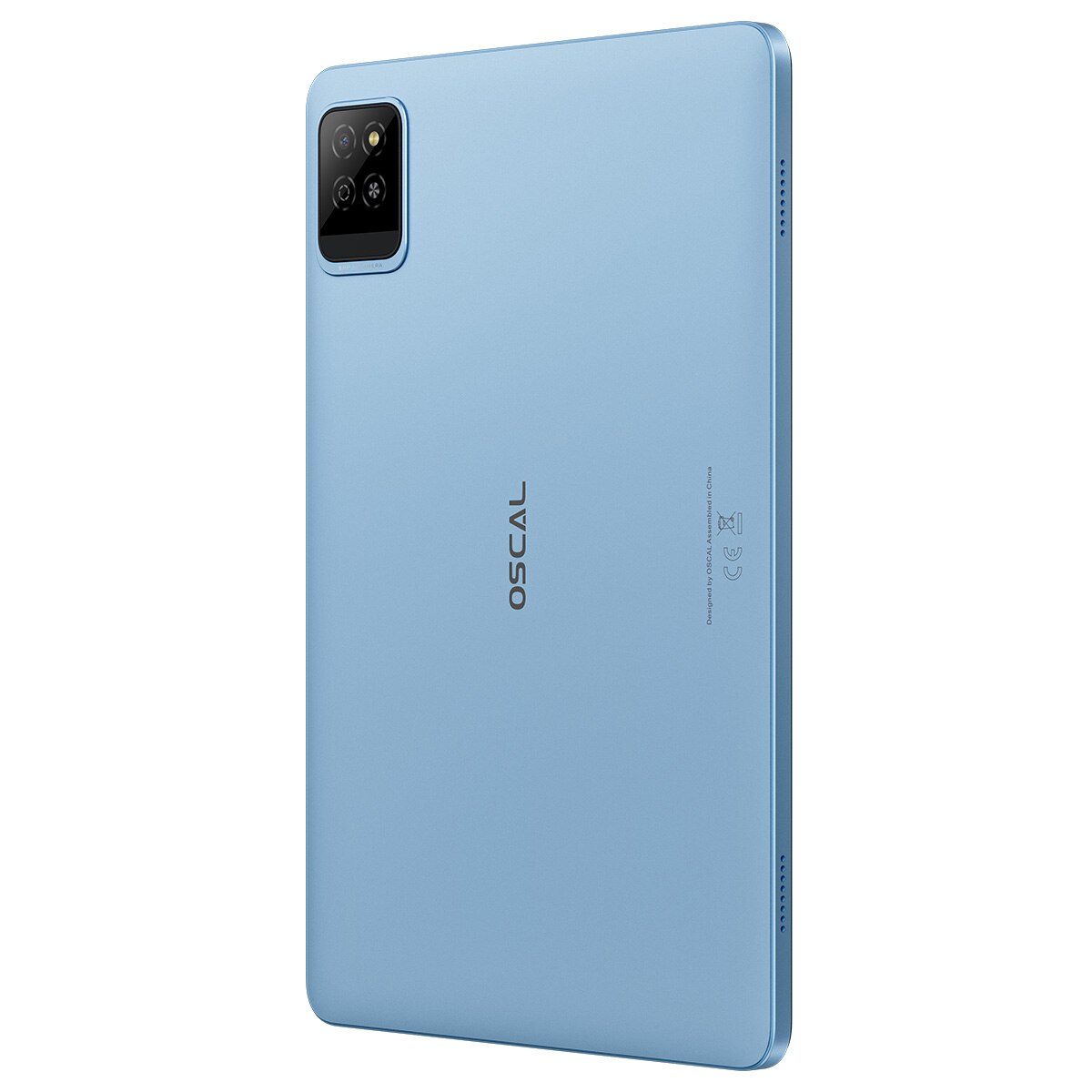 Tableta Oscal Pad 30 WiFi, 10.1 Inch, Android 15 Tablets, 12GB RAM+64GB ROM(2TB Expand), Octa-Core, UMS312 (T310), 2K 800x1280, 8MP+5MP Dual Camera, 6600mAh, 2.4G/5G WiFi, GPS, Albastru