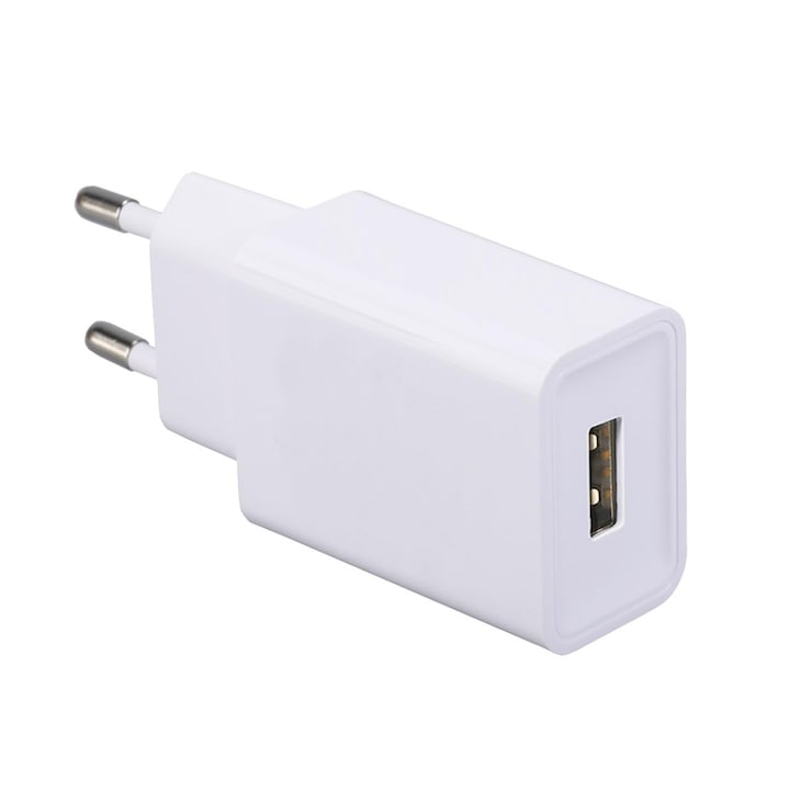 USB зарядно за контакт Зарядно за телефон с бързо зареждане до 15W и универсална съвместимост, MOGU, USB, Множество защити, Бял