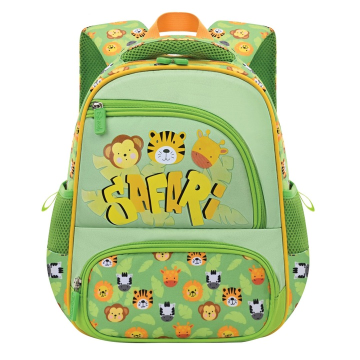 S-Cool hátizsák, Safari, óvodásoknak, 34x23x14 cm