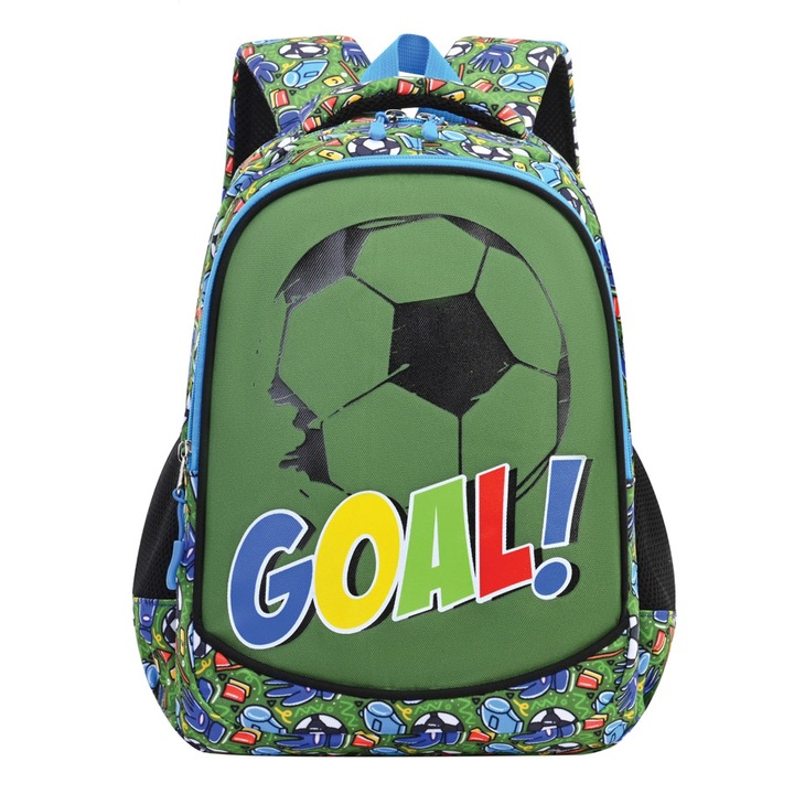 S-Cool iskolatáska, Goal, óvodába, 34x23x14 cm