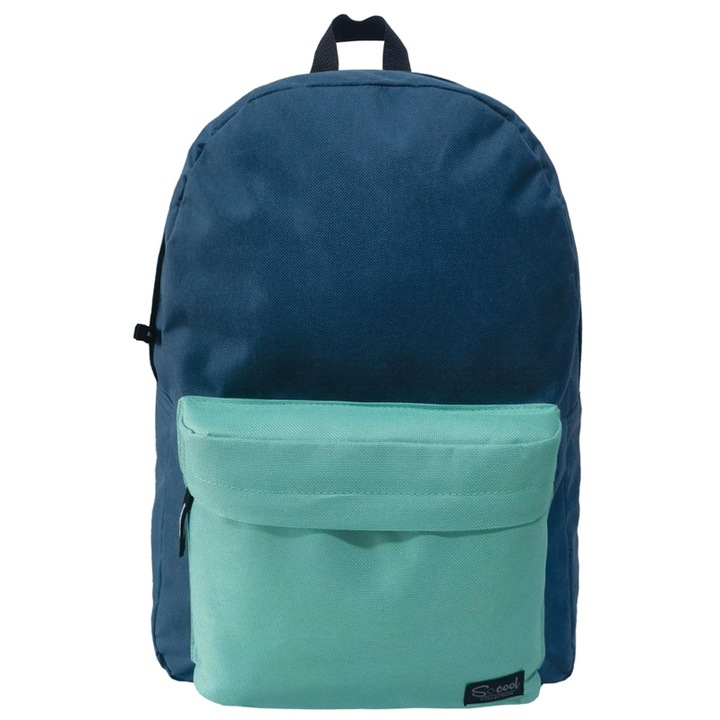 S-Cool iskolatáska, Classic, 43x30x16 cm, Kék