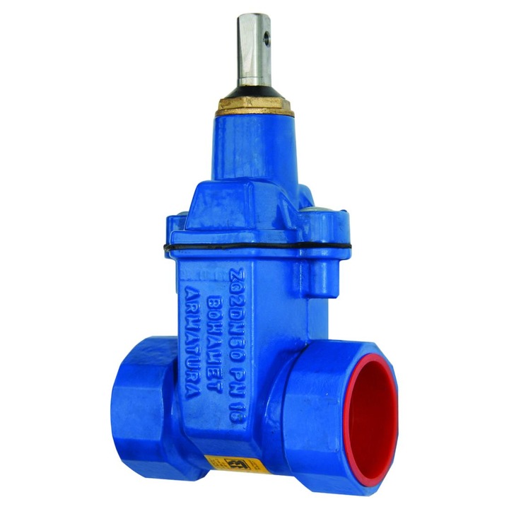 Robinet pentru apa BOHAMET-ARMATURA DN50, GJS-zeliwo sfero, PN16, cu etansare moale