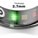 NeoFit Ring – Inel Smart din Otel Inoxidabil, Bluetooth 5.0, Monitorizare Puls, Oxigen, Somn, Android/iOS, Waterproof, Potrivit atat pentru Casa, Sala sau Birou, Monitorizare Usoara a Sanatatii, Acces usor la Informatii, Marimea 10, Auriu