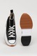 Converse, Tenisi inalti unisex cu talpa flatform Run Star Hike, Alb, Negru, 10
