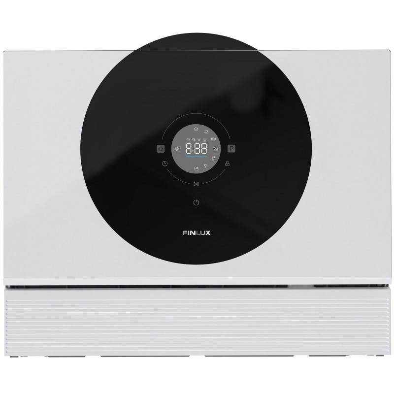 Mașină de spălat vase Finlux WQP6-3609W, 6 seturi, 7 programe, Autocurățare, Display LED cu control tactil, Alb