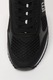 EA7, Pantofi sport unisex de plasa cu insertii de piele ecologica X8X027-XK050-A120, Negru, 9