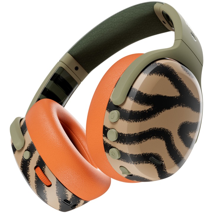 Слушалки Skullcandy Crusher ANC 2, Wireless, Bluetooth, Регулируем ANC с 4 микрофона, Многоточкови, Автономия 50 часа, Possum