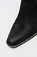 Dolce Vita, Botine cowboy de piele intoarsa Silma, Negru stins