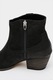 Dolce Vita, Botine cowboy de piele intoarsa Silma, Negru stins
