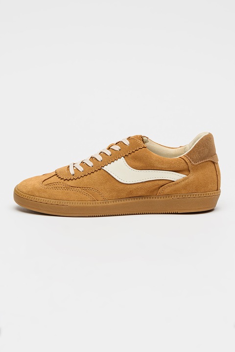 Dolce Vita, Pantofi sport low-cut de piele Notice 2.0, Caramel