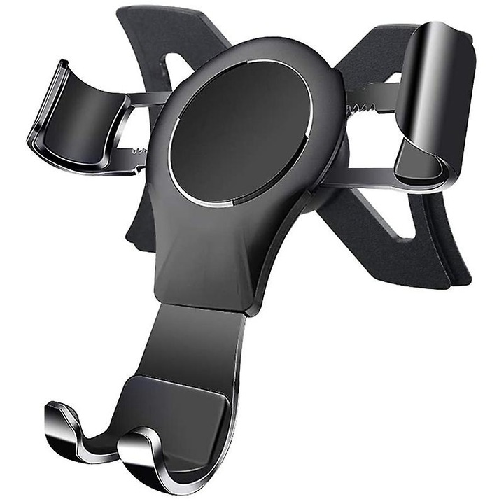 Стойка за телефон за кола, черен, алуминий, 2014-2019, A3 8V S3