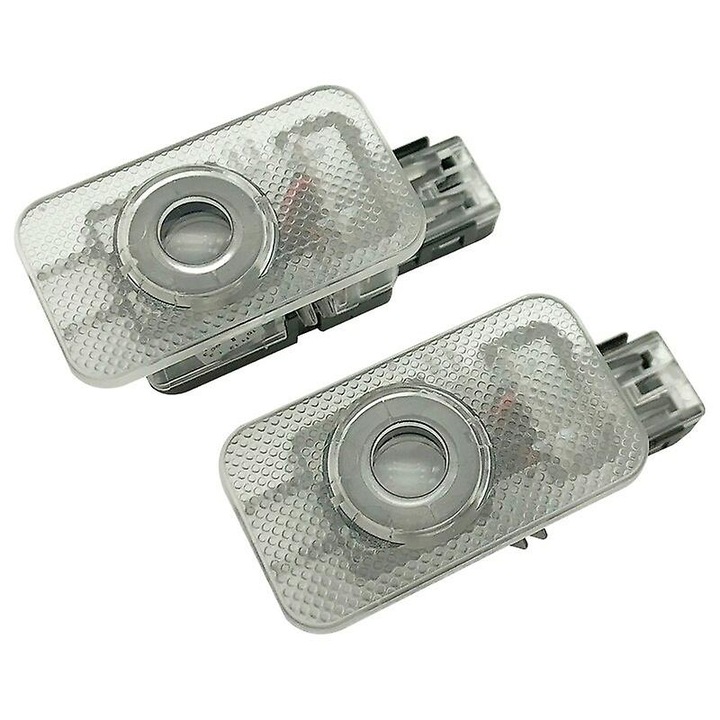 Set 2 Proiectoare Usi pentru VOLVO RDESIGN, 2600Lm, 12V, 36mm, pentru XC90, XC60, XC40, V90, S90, V40, V60, S60, S80