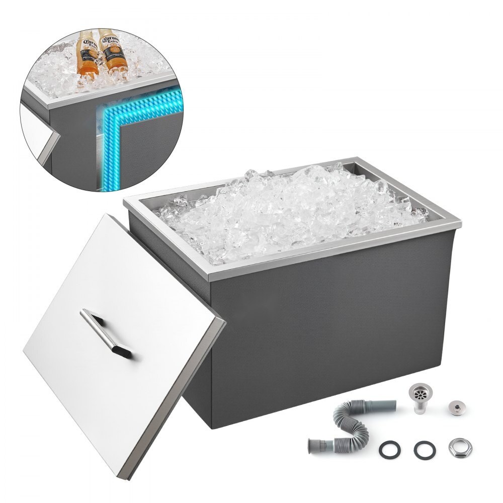 Lada Frigorifica 30L, Inox, Dimensiuni 508x355x306mm, Spatiu