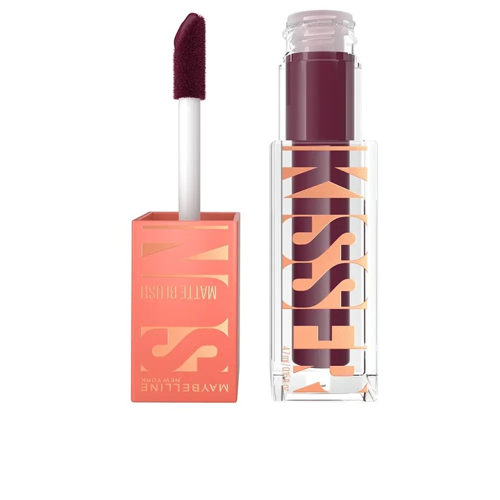 Könnyű textúrájú folyékony pirosító, Maybelline Sunkisser, 33 bogyós brunch, 4,7 ml