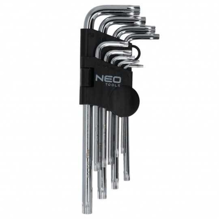 Set chei Torx T10-T50, 9 piese, Neo Tools, crom-vanadiu