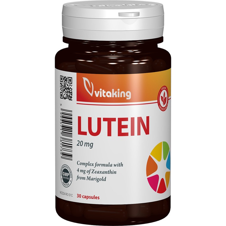 Luteina cu 4mg zeaxantina - 30 capsule