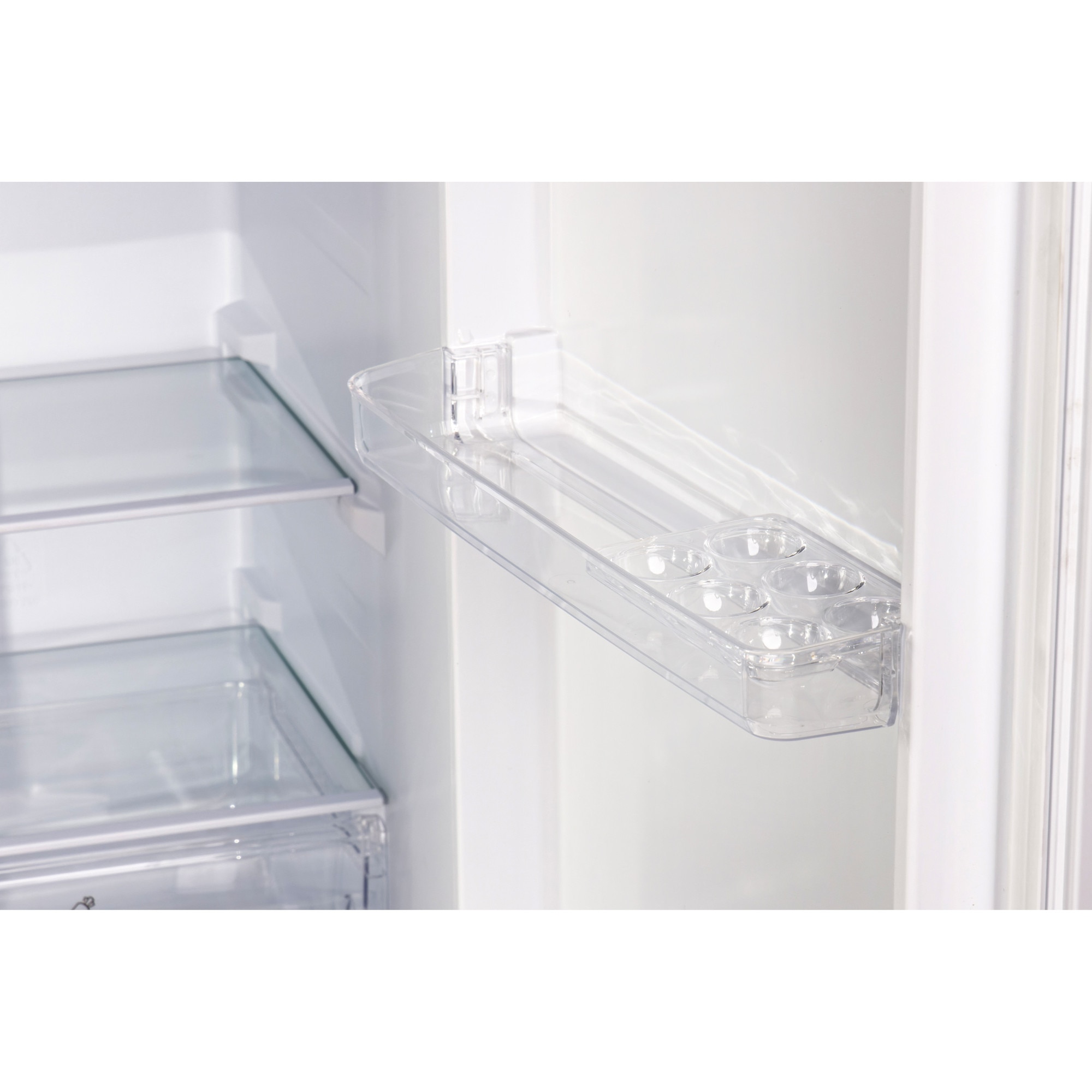 Combina frigorifica VIVAX CF-259ELF W, Capacitate 262 L, Clasa E, Low Frost, Termostat reglabil, Iluminare LED, Suprafata painted metal, Usi reversibile, Inaltime 180 cm, Alb