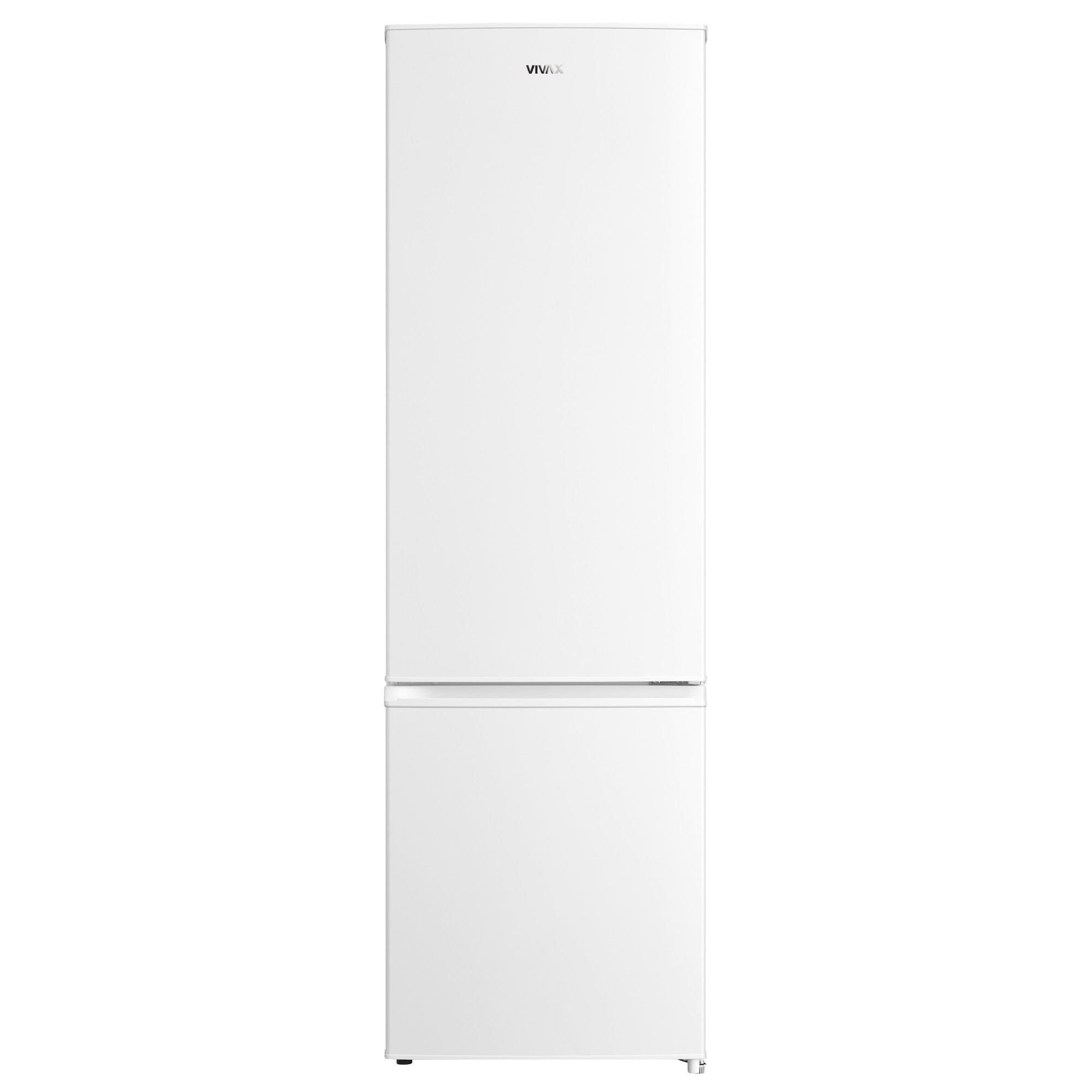 Combina frigorifica VIVAX CF-259ELF W, Capacitate 262 L, Clasa E, Low Frost, Termostat reglabil, Iluminare LED, Suprafata painted metal, Usi reversibile, Inaltime 180 cm, Alb