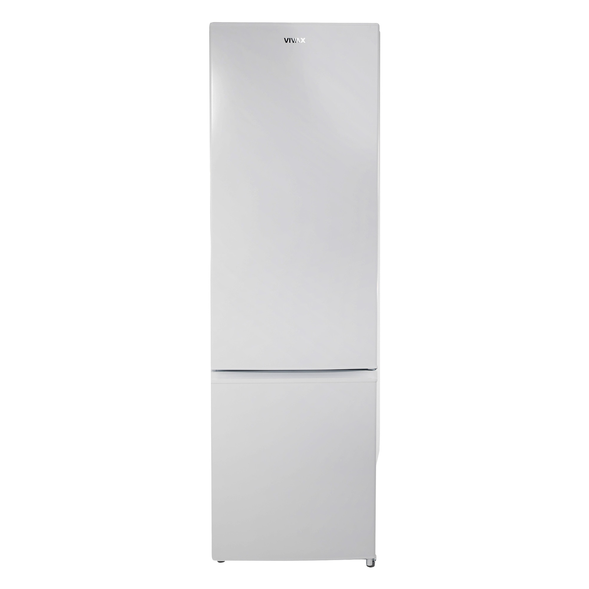 Combina frigorifica VIVAX CF-259ELF W, Capacitate 262 L, Clasa E, Low Frost, Termostat reglabil, Iluminare LED, Suprafata painted metal, Usi reversibile, Inaltime 180 cm, Alb