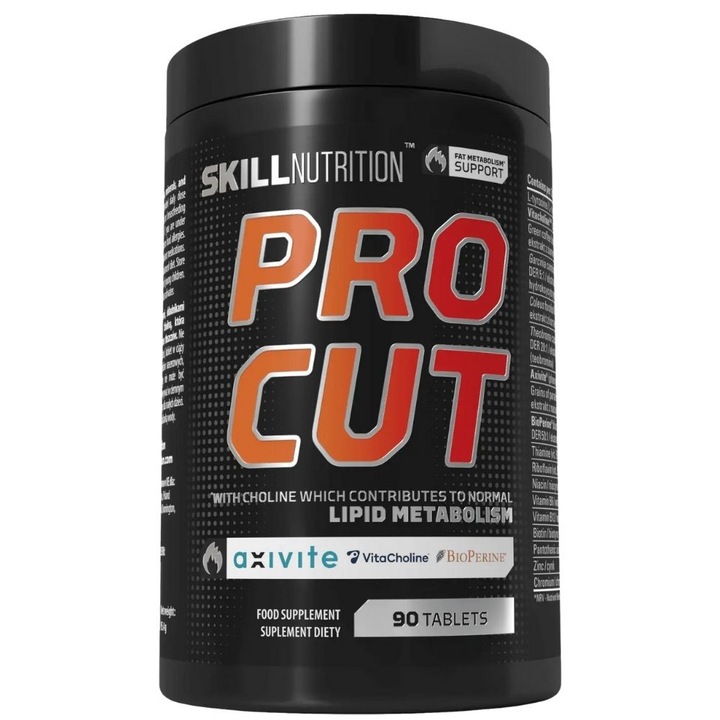 Skill Nutrition PRO CUT, 90 comprimate
