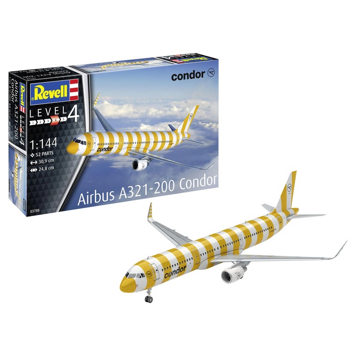 Revell Airbus A321-200 Condor repülőgép Méretarány: 1:144 Rev03788
