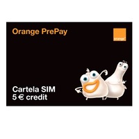 Cartela SIM PrePay ORANGE 5 EURO cu numar 60GB INTERNET