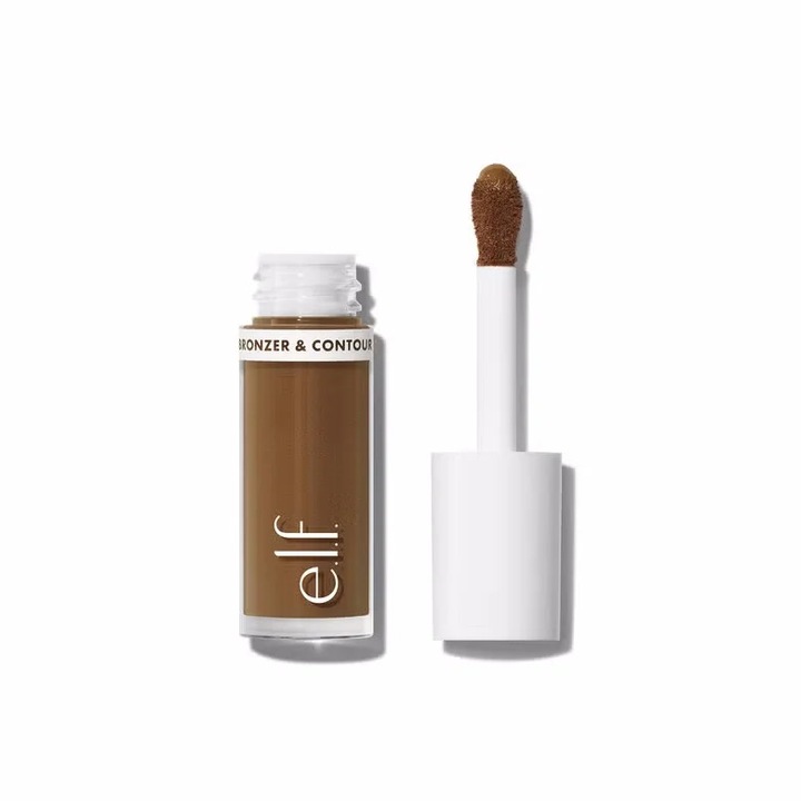 Fard de obraz lichid e.l.f. Cosmetics Camo Liquid Bronzer&Contour 5 Medium, 4ml
