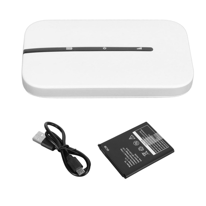 4G LTE mobil Wi-Fi router, Ciciglow, 10 felhasználó, 2100 mAh akkumulátor, hordozható