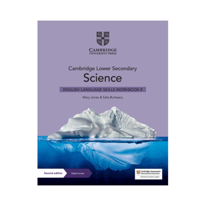 Cambridge Lower Secondary Science English Language Skills Workbook 8 With Digital Access (1 Year) - Mary Jones