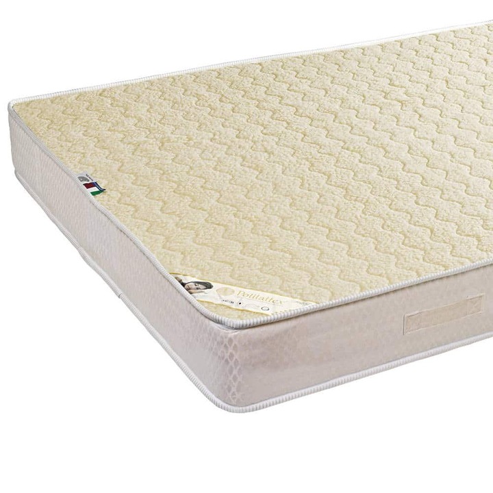 Saltea ortopedica Polilattex Merino 80×200 cm, Bumbac