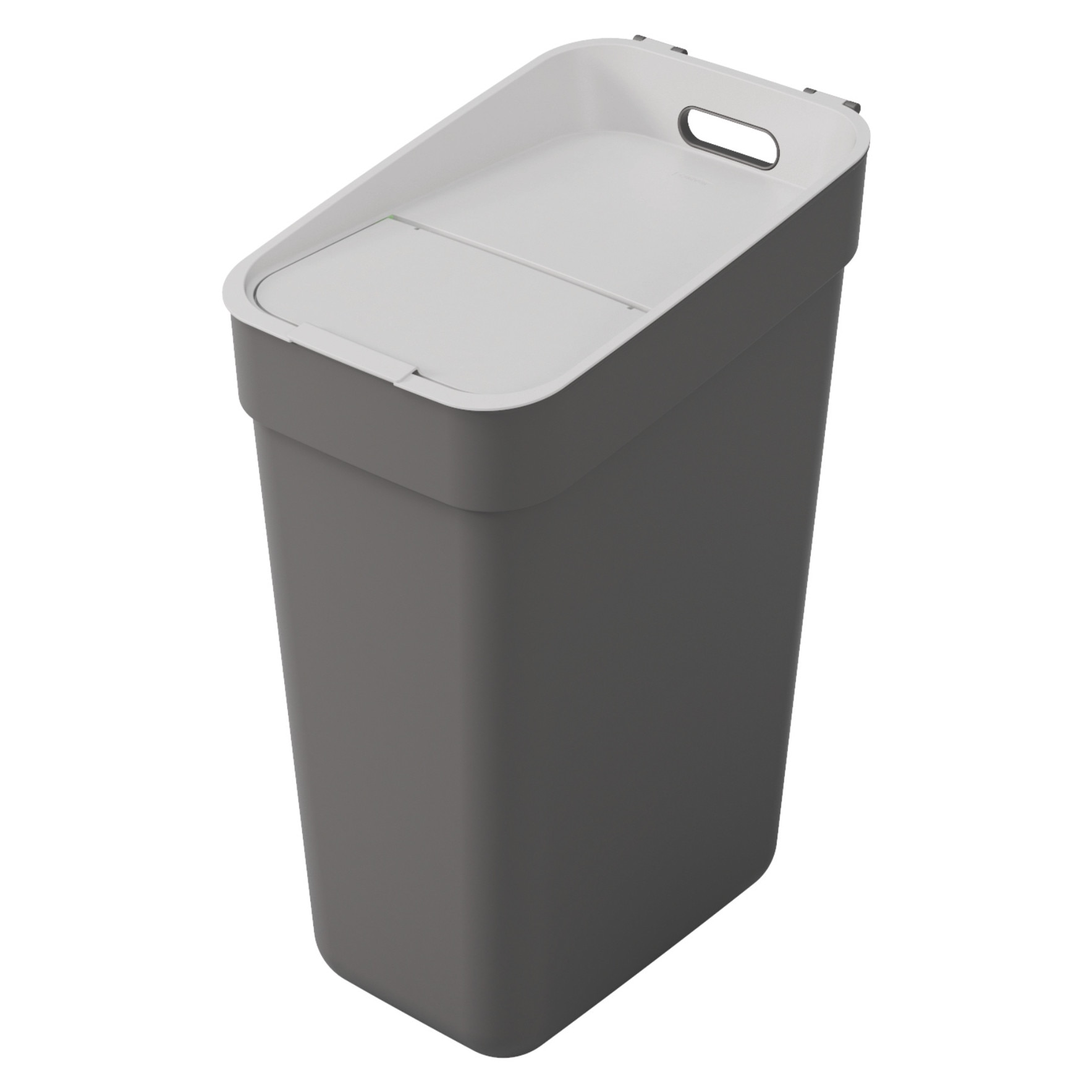 Cos de gunoi modular, Curver, 30L, Curver, gri, 55.1x36.7x24.6cm - eMAG.ro