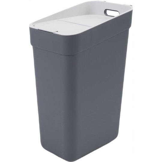 Cos de gunoi modular, Curver, 30L, Curver, gri, 55.1x36.7x24.6cm - eMAG.ro