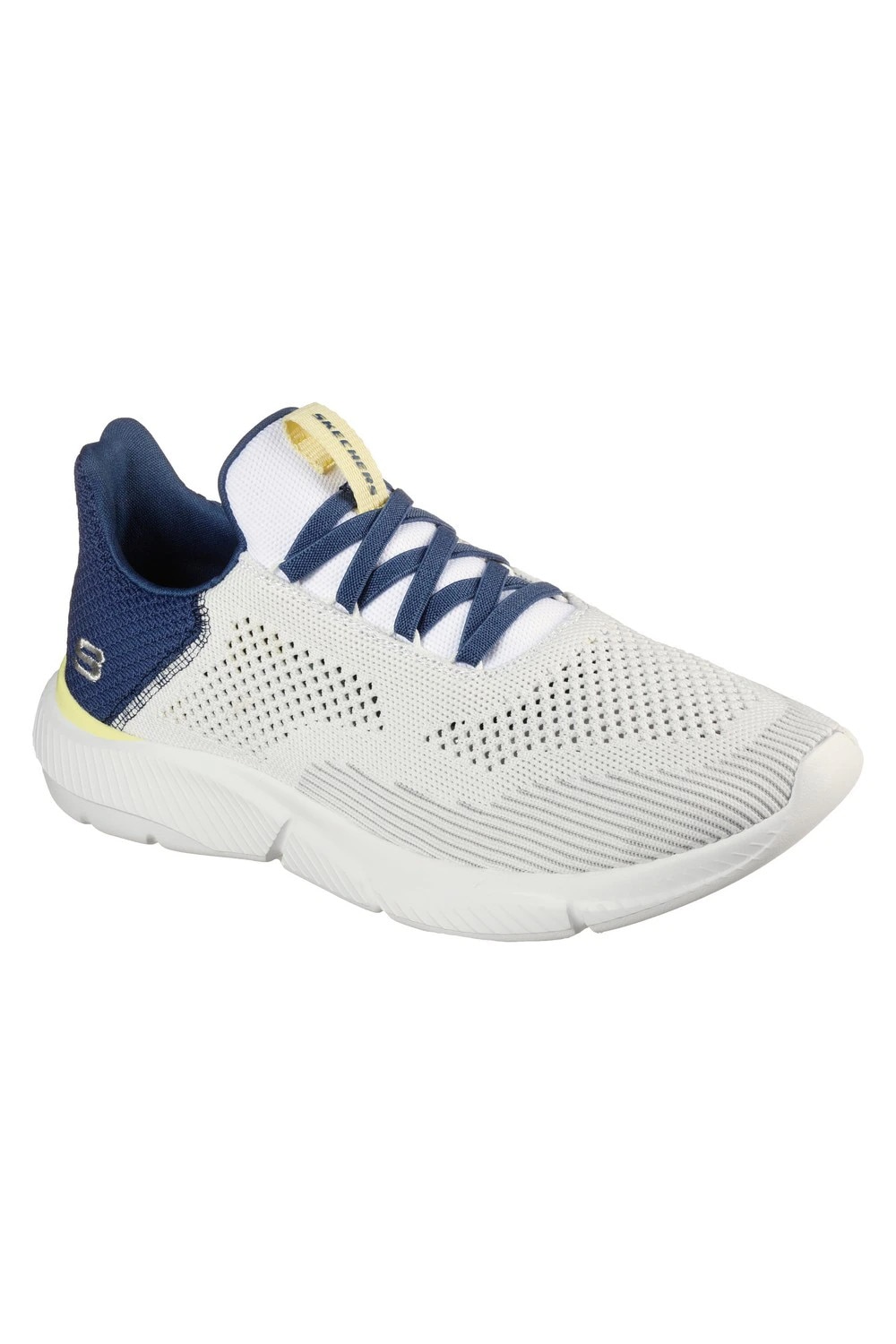 Skechers, Pantofi sport slip-on Ingram, Alb, 39.5 - eMAG.ro