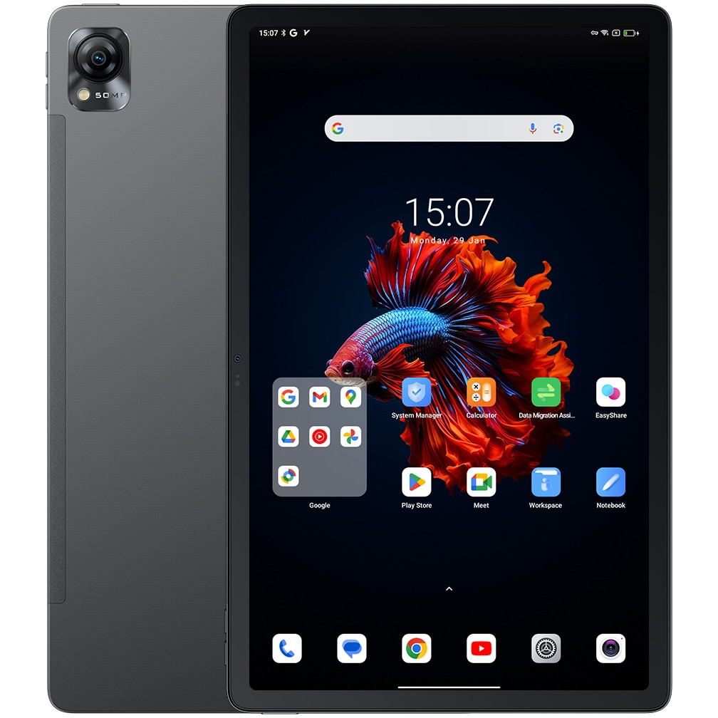 Tableta Blackview MEGA 1, 256GB, 12GB RAM, 4G, WiFi, Space Gray