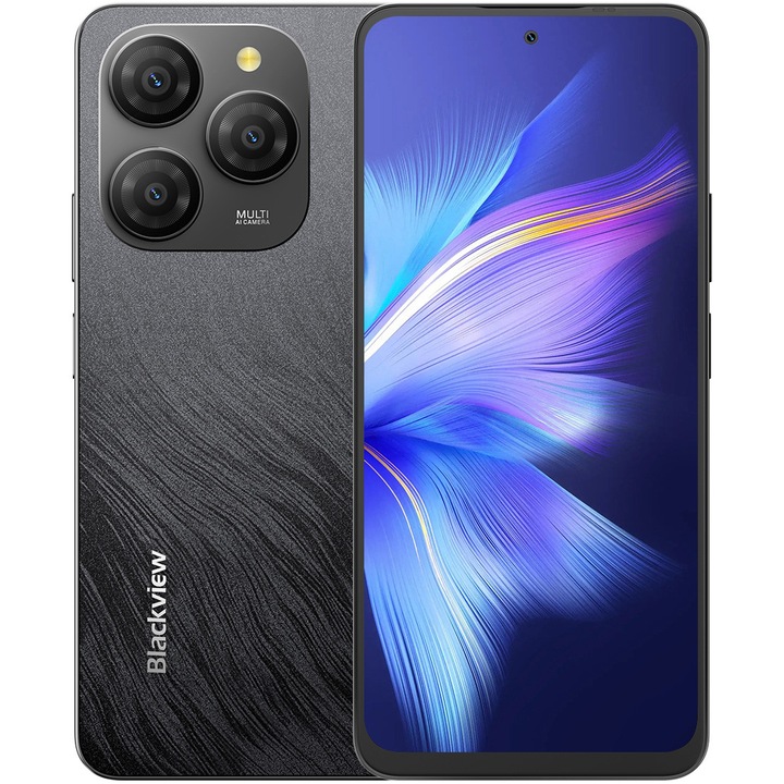 Смартфон Blackview Shark 9, 256GB, 8GB RAM, 5G, Черен